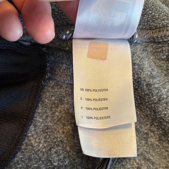 The North Face TKA100 Charcoal Fleece Pants for Cold Weather Wear Generous Med - Picture 7 of 14